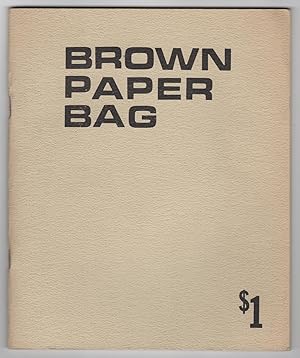 Imagen del vendedor de Brown Paper Bag, Volume 1, Number 1 (Winter 1970) a la venta por Philip Smith, Bookseller