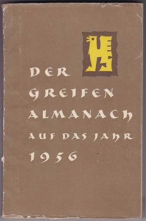 Bild des Verkufers fr Der Greifenalmanach auf das Jahr 1956 zum Verkauf von Kultgut