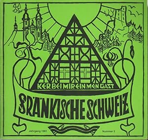 Fränkische Schweiz : Ker Bei Mir Ein Men Gast. (33 Vierteljahrshefte) Heimatkunde