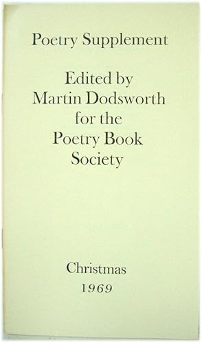 Seller image for Poetry Supplement: Christmas 1969 for sale by PsychoBabel & Skoob Books