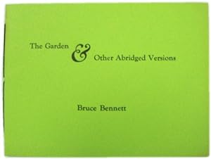 Bild des Verkufers fr The Garden & Other Abridged Versions zum Verkauf von PsychoBabel & Skoob Books