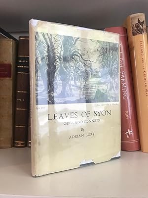 Image du vendeur pour Leaves of Syon: Odes and Sonnets mis en vente par Temple Bar Bookshop