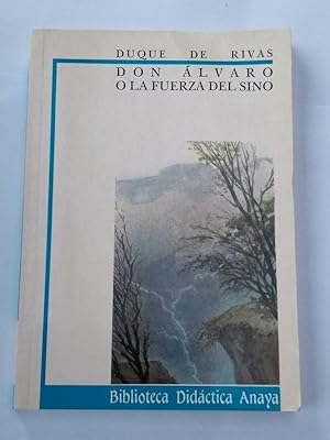 Seller image for Don lvaro o la fuerza del sino for sale by Libros Ambig