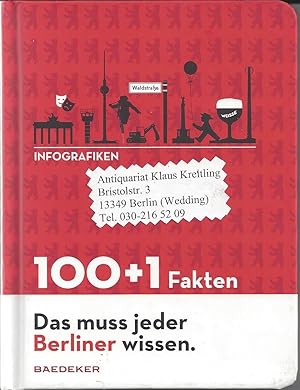 Image du vendeur pour 100 + 1 Fakten. Das muss jeder Berliner wissen mis en vente par Klaus Kreitling
