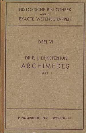 Bild des Verkufers fr Archimedes. Deel 1 zum Verkauf von LIBRAIRIE GIL-ARTGIL SARL
