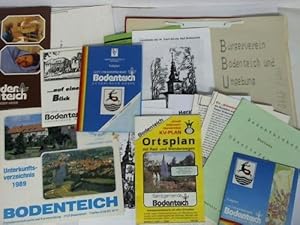 Sammlung von 13 Broschüren, Karten und Prospekten zur Orts- und Landeskunde