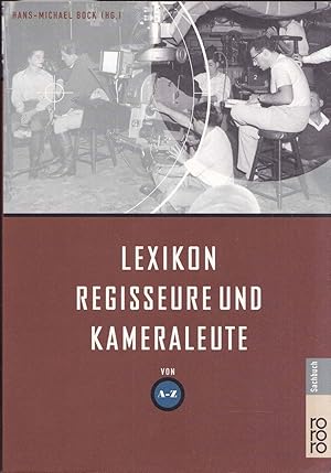 Imagen del vendedor de Lexikon Regisseure und Kameraleute a la venta por Graphem. Kunst- und Buchantiquariat