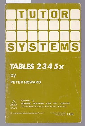 Tutor Systems : Tables 2345x : For Use with Tutor Systems 24 Tile Pattern Board