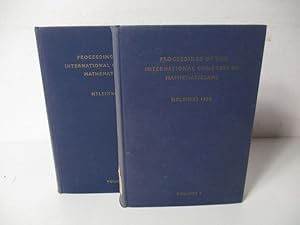 Bild des Verkufers fr Proceedings of the International Congress of Mathematicians. Helsinki 1978. (2 Bnde / 2 vol. set) zum Verkauf von Antiquariat Bookfarm