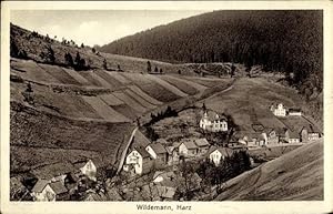 Bild des Verkufers fr Ansichtskarte / Postkarte Wildemann Clausthal Zellerfeld im Oberharz, Teilansicht zum Verkauf von akpool GmbH