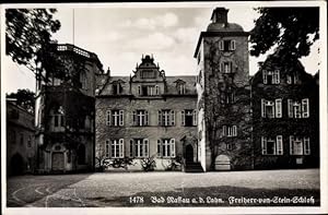 Bild des Verkufers fr Ansichtskarte / Postkarte Nassau (Lahn), Freiherr von Stein Schloss zum Verkauf von akpool GmbH