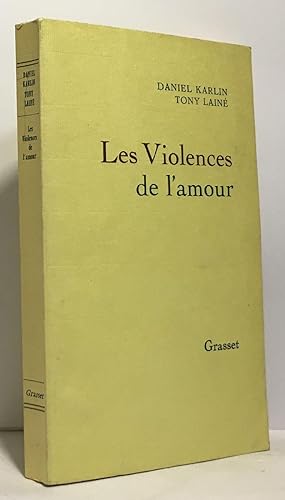 Seller image for Les Violences de l'amour for sale by crealivres