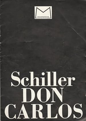 Image du vendeur pour Programmheft Friedrich Schiller DON CARLOS Premiere 26. September 1976 Spielzeit 1976 / 77 Heft 4 mis en vente par Programmhefte24 Schauspiel und Musiktheater der letzten 150 Jahre