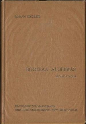 Seller image for Boolean Algebras for sale by Lavendier Books