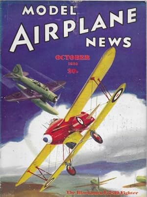 Imagen del vendedor de Model Airplane News October 1936 a la venta por Ridge Road Sight And Sound