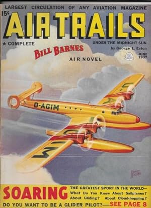 Imagen del vendedor de Bill Barnes Air Trails June 1937 a la venta por Ridge Road Sight And Sound