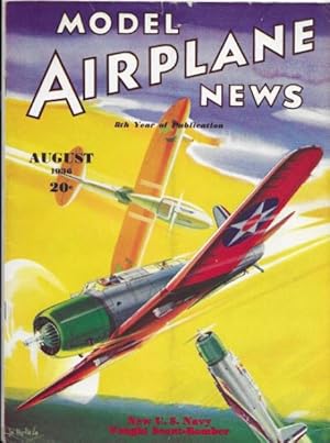 Imagen del vendedor de Model Airplane News August 1936 a la venta por Ridge Road Sight And Sound