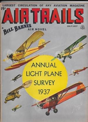 Imagen del vendedor de Bill Barnes Air Trails July 1937 a la venta por Ridge Road Sight And Sound