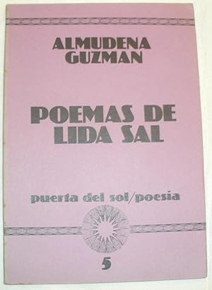 Imagen del vendedor de Poemas de Lida Sal. a la venta por Aaromadelibros