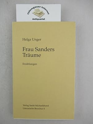 Seller image for Frau Sanders Trume : Erzhlungen. Mit Illustrationen von Katrin Bach for sale by Chiemgauer Internet Antiquariat GbR