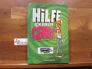 Seller image for Hilfe, ich bin ein Genie : [ein Comic-Roman]. Jo Franklin. Aus dem Engl. von Christine Spindler. Mit Ill. von Der Anton for sale by Antiquariat im Kaiserviertel | Wimbauer Buchversand