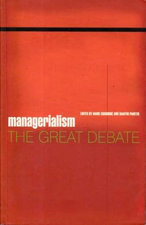 Seller image for Managerialism: The Great Debate for sale by Goulds Book Arcade, Sydney