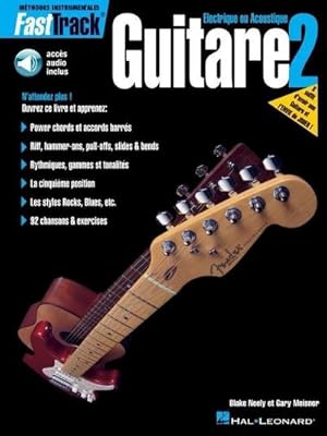 Bild des Verkufers fr Fasttrack Guitar Method - Book 2 - French Edition - Bk/Online Audio zum Verkauf von AHA-BUCH GmbH