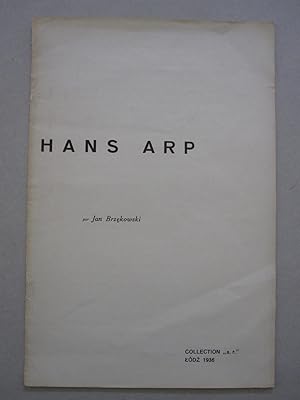 Seller image for Hans (Jean) Arp for sale by Antiquariaat Paul Nederpel