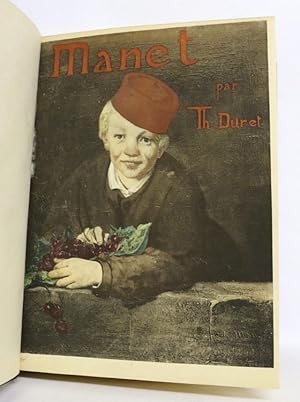 Imagen del vendedor de Histoire d'douard Manet et de son oeuvre Avec un catalogue des peintures et pastels a la venta por LIBRAIRIE EPPE FRRES