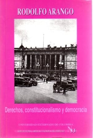 Immagine del venditore per Derechos constitucionalismo y democracia . venduto da Librera Astarloa