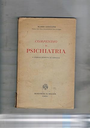 Seller image for Compendio di psichiatria. 3a ediz. ampliata. for sale by Libreria Gull