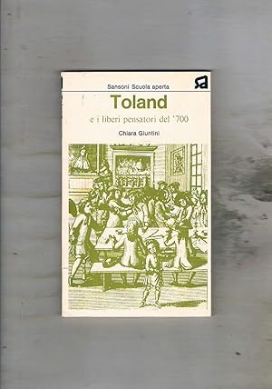 Immagine del venditore per Toland e i liberi pensatori del '700. venduto da Libreria Gull