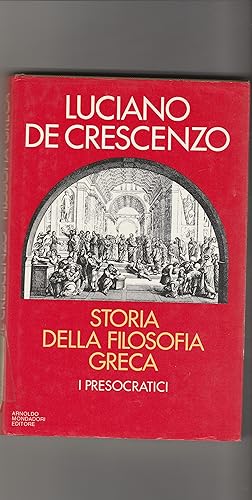 Seller image for Storia della filosofia greca. I presocratici. for sale by Libreria Gull