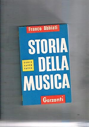 Imagen del vendedor de Storia della musica. a la venta por Libreria Gull