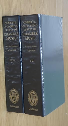 Seller image for Cobbett's Cyclopedic Survey of Chamber Music VOLS 1 and 2 for sale by West Port Books