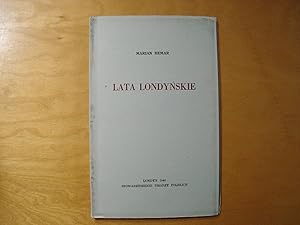 Seller image for Lata londynskie for sale by Polish Bookstore in Ottawa