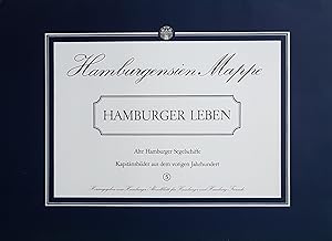 Bild des Verkufers fr Alte Hamburger Segelschiffe. Kapitnsbilder aus dem vorigen Jahrhundert (Hamburger Leben. Hamburgensien Mappe 5) zum Verkauf von Paderbuch e.Kfm. Inh. Ralf R. Eichmann