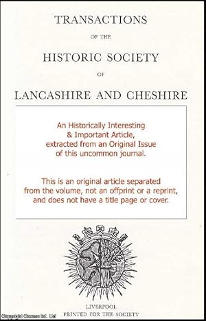 Seller image for Blackburn Nonconformity: An Earlier Episode. An original article from the Transactions of the Historic Society of Lancashire and Cheshire, 1997. for sale by Cosmo Books