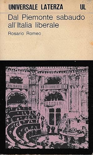 Seller image for Dal Piemonte sabaudo all'Italia liberale for sale by Laboratorio del libro