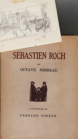 Seller image for Sbastien Roch. (Avec trois dessins originaux, deux gravures originales et des dizaines de gravures sur bois de Fernand Simon). for sale by Fokas Holthuis