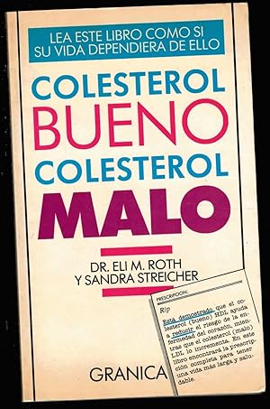 Imagen del vendedor de COLESTEROL BUENO, COLESTEROL MALO a la venta por Librera Dilogo