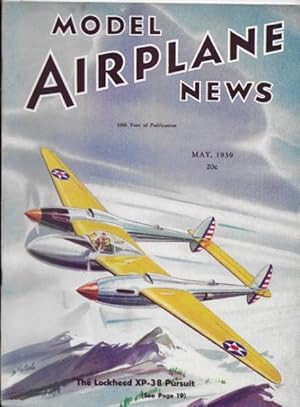 Seller image for Modeal Airplane News May 1939 for sale by Ridge Road Sight And Sound