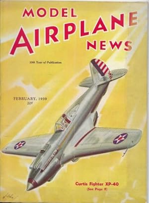 Seller image for Model Airplane News February, 1939 for sale by Ridge Road Sight And Sound