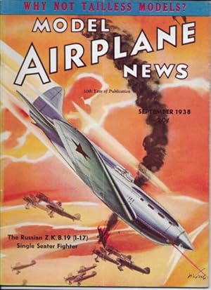 Imagen del vendedor de Model Airplane News September 1938 a la venta por Ridge Road Sight And Sound