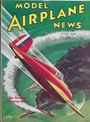 Imagen del vendedor de Model Airplane News April 1938 a la venta por Ridge Road Sight And Sound