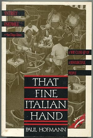 Bild des Verkufers fr That Fine Italian Hand zum Verkauf von Between the Covers-Rare Books, Inc. ABAA