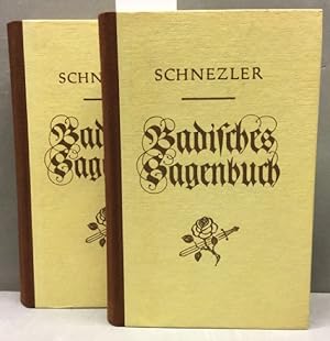 Bild des Verkufers fr Badisches Sagen Buch. Eine Sammlung der schnsten Sagen, Geschichten, Mrchen und Legenden des badischen Landes aus Schrifturkunden dem Munde des Volkes und der Dichter. 1. Abth. Vom Bodensee bis zur Ostenau. 2. Abth. Von der Ostenau bis zur Maingegend. zum Verkauf von Kepler-Buchversand Huong Bach