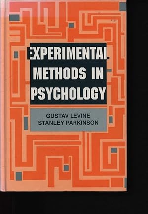 Bild des Verkufers fr Experimental Methods in Psychology. zum Verkauf von Antiquariat Bookfarm
