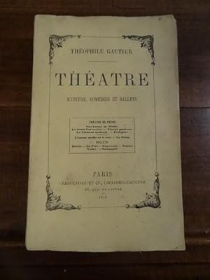 Seller image for Thatre, mystre, comdies et ballets. for sale by Librairie Lang