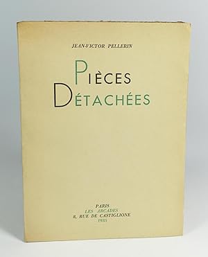 Seller image for Pices dtaches for sale by Librairie L'Autre sommeil